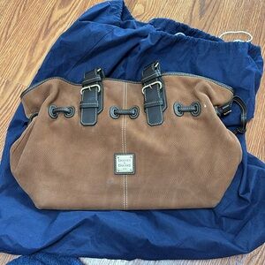 Dooney & Bourke suede leather bag